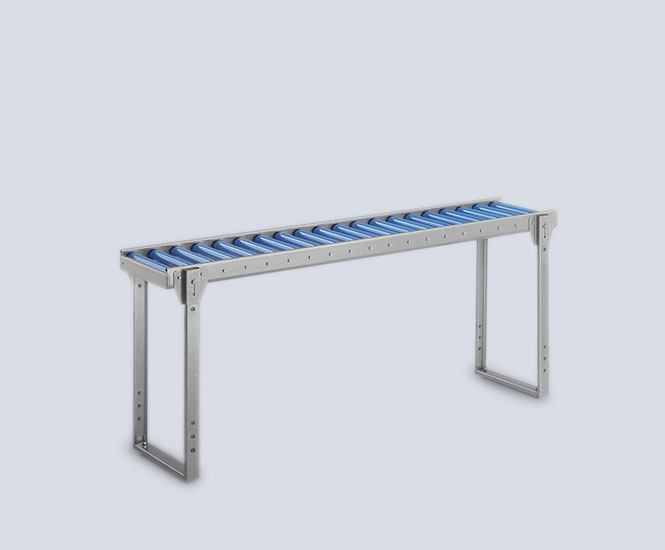 Stainless steel roller conveyor